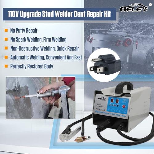 110V 1600W 7 Modes Stud Welder Dent Repair Kit A152954