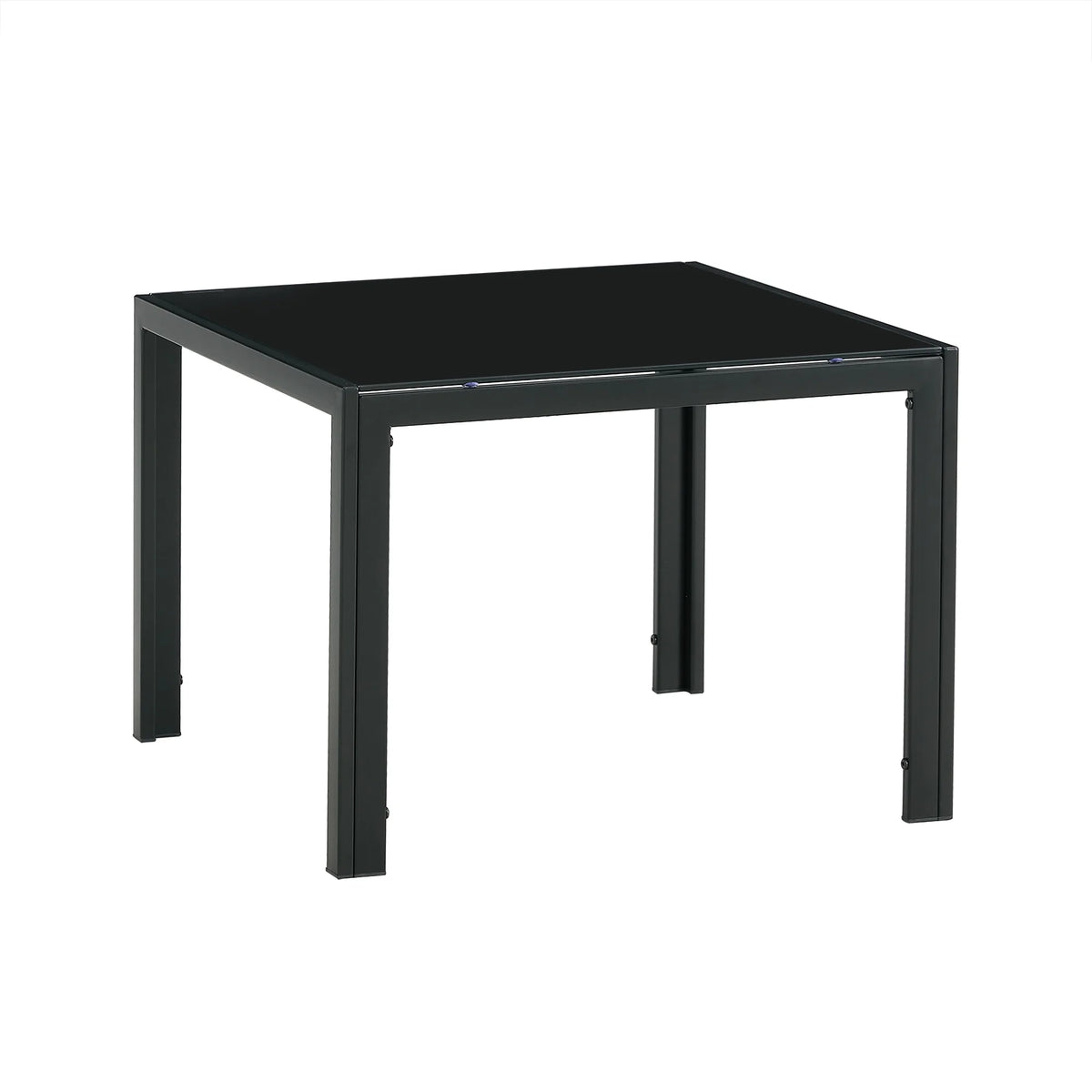 Glass Coffee Table Set of 2 Black S63676