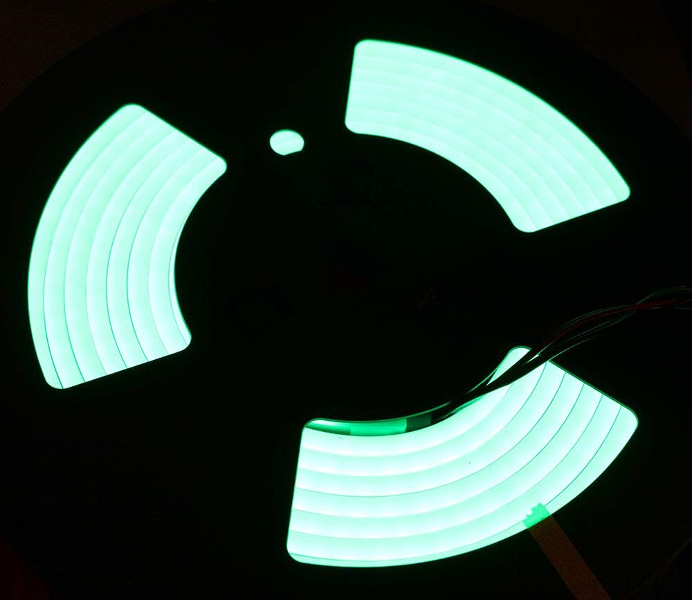 24V RGB LED Neon Strip Light Waterproof IP67, 5M/16.4ft, Pack of 2 C991