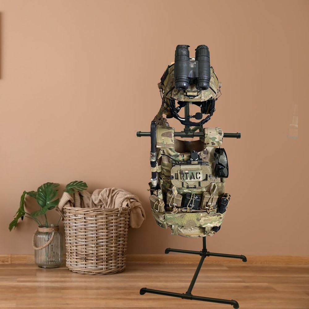 Tactical Gear Stand - Tactical Vest Hanger - Duty Gear Rack M734031