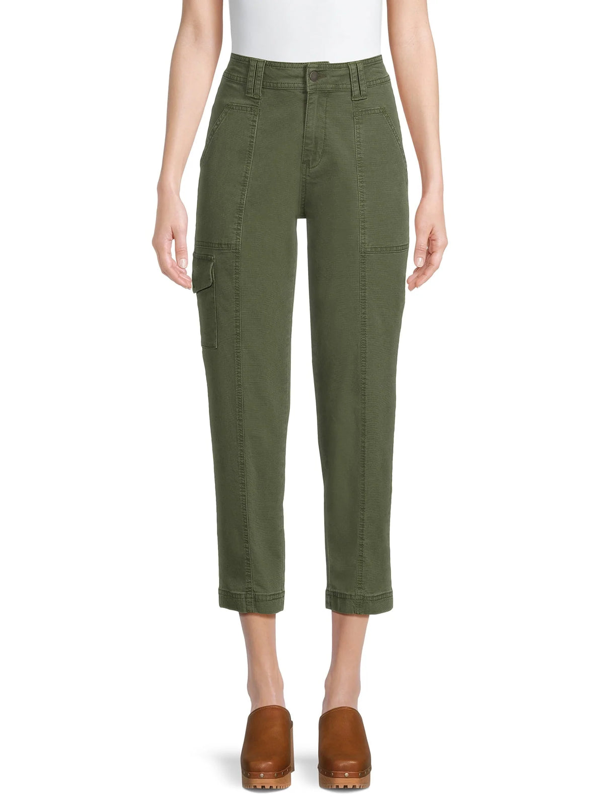 Mid Rise Straight Utility Pants 27 Inseam S999