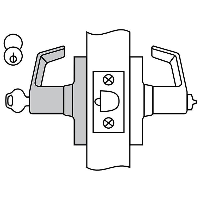 Cylindrical Lock X150