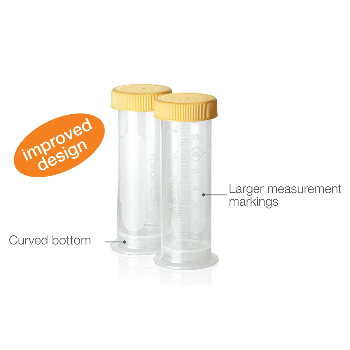 Breast Milk Storage Bottle, 2.7-ounce capacity D527152