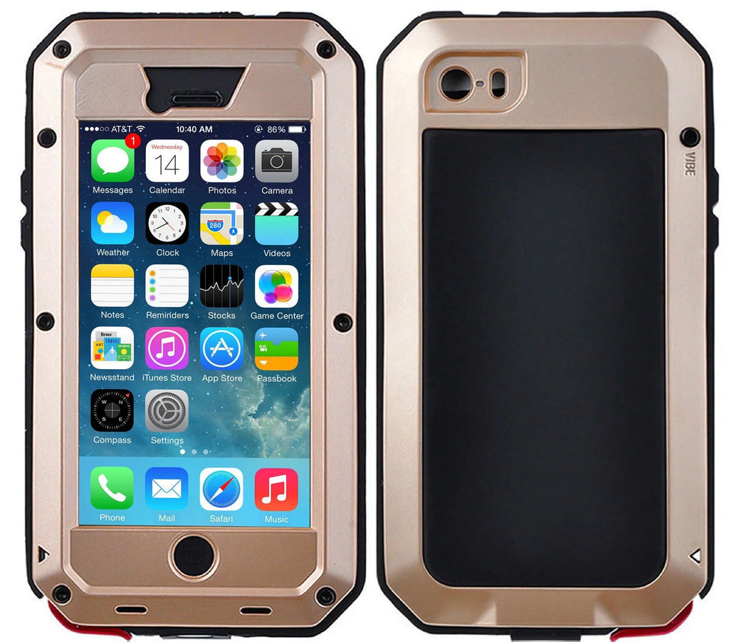Gold Aluminum Metal iPhone 6s Case E6897