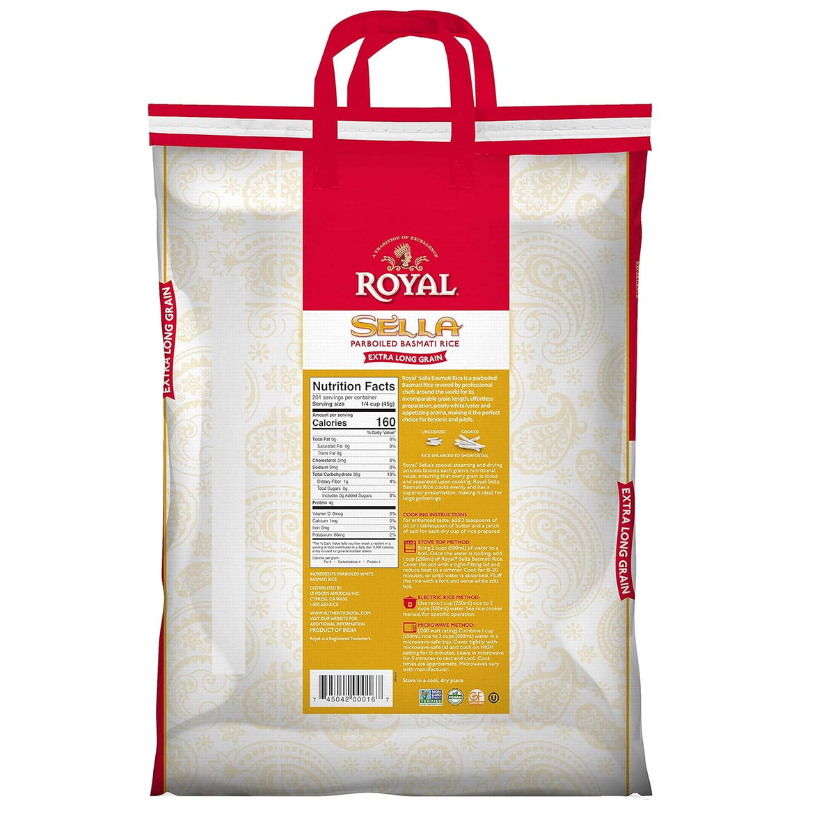 20 Lb Bag Rice B860201