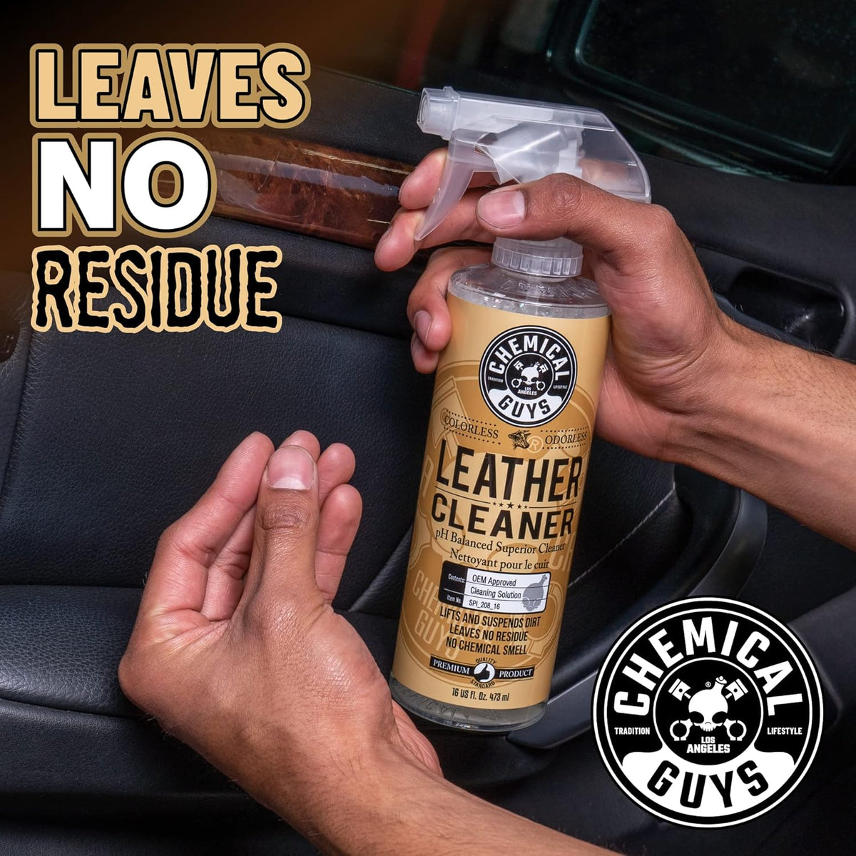 Leather Cleaner, 1 Gal Pack of 2 R13025
