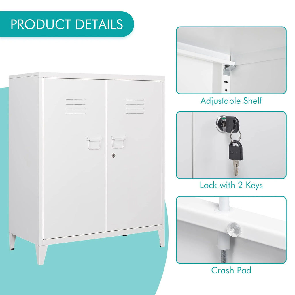Metal Locker with 2 Doors G29004