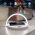 TiO2 Multifunctional Desk Lamp with Wireless Charger, Modern LED Lamp Q937