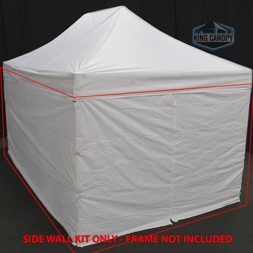 10 x 15 ft. 4 Pk. Instant Canopy Side Walls White L775