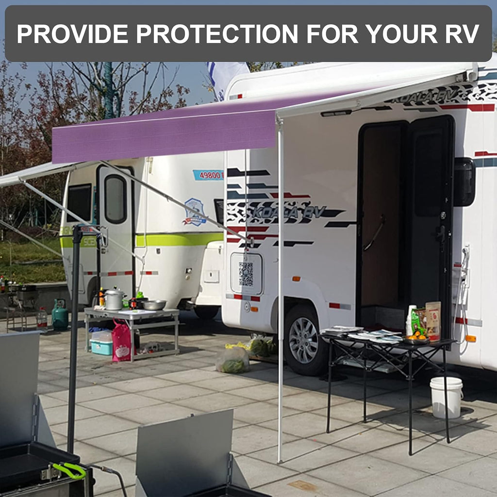 Waterproof Vinyl RV Awning Fabric Replacement - 18' P5787