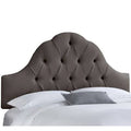 California King Upholstered Panel Headboard V929