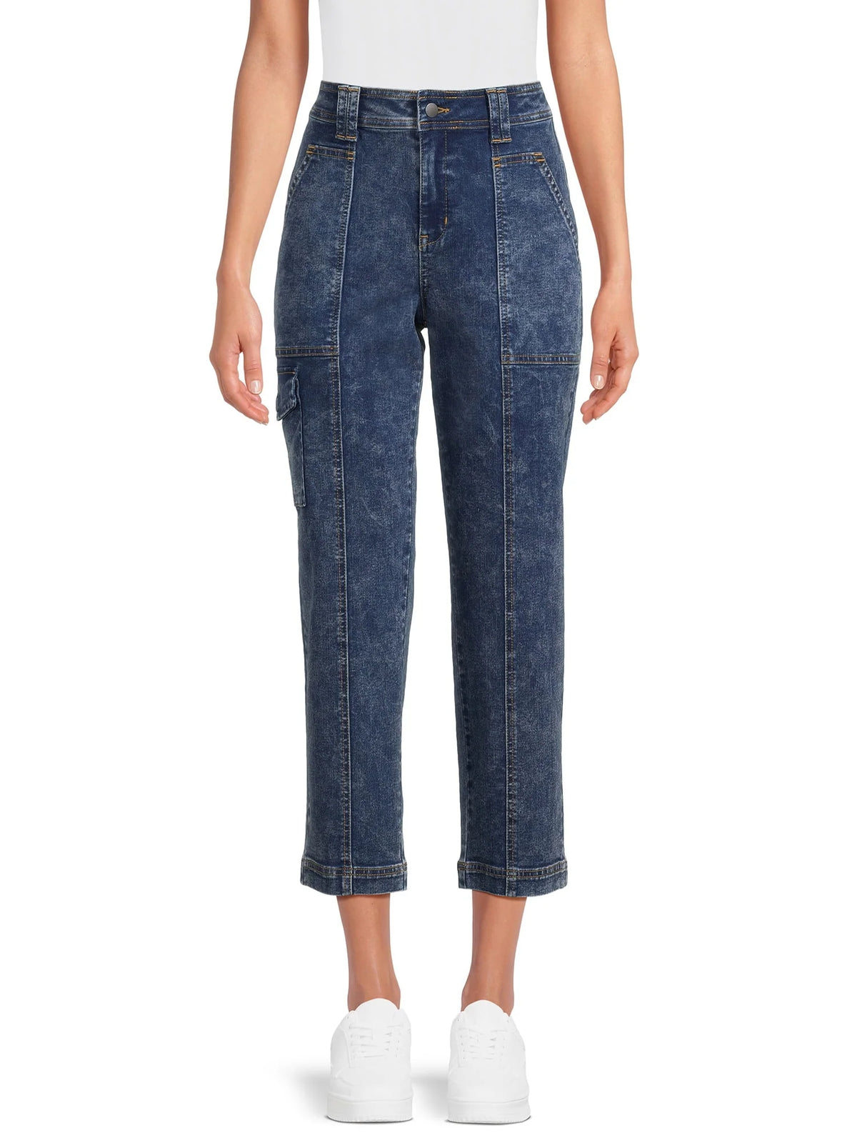 Mid Rise Straight Utility Pants 27 Inseam S999
