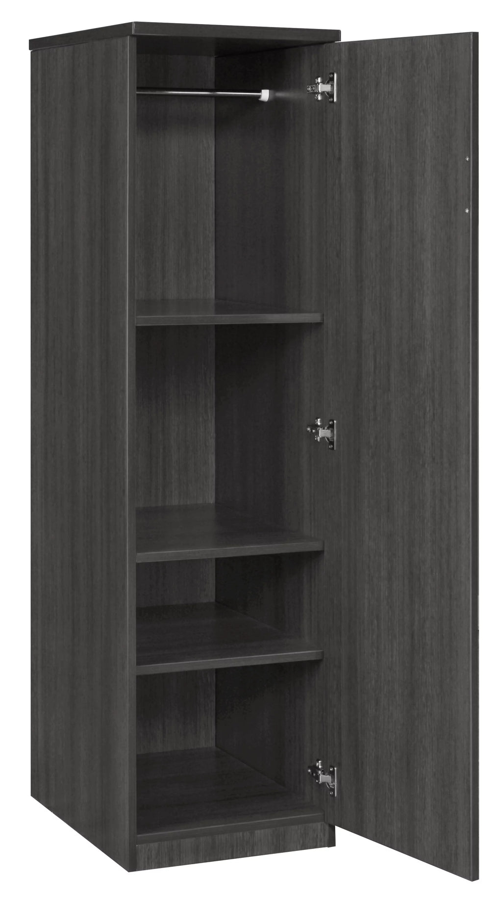 65 in. Ash Grey Wardrobe Cabinet G796