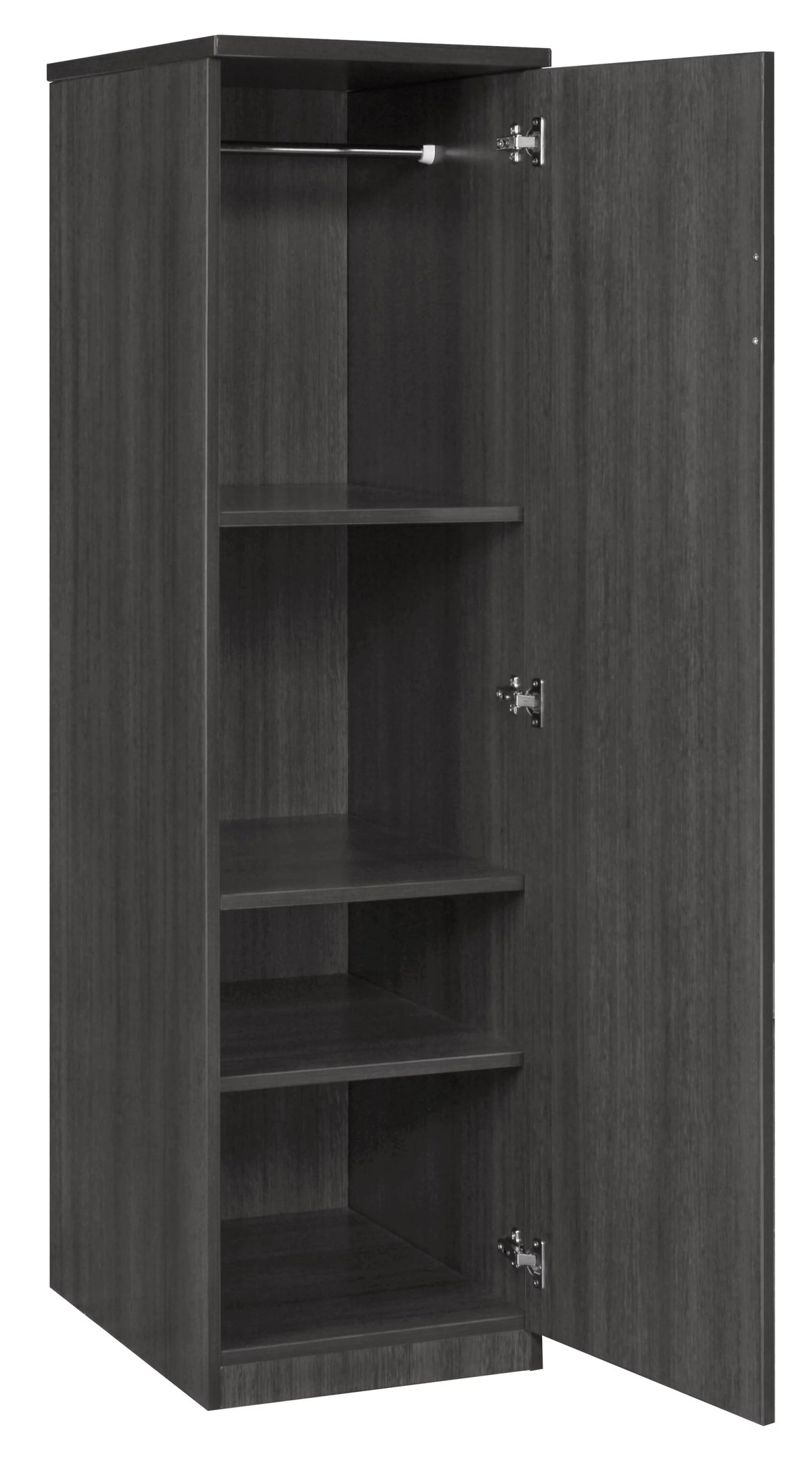 65 in. Ash Grey Wardrobe Cabinet G796