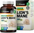 Vegan Organic Lion's Mane Mushroom Supplement Capsules Z3711