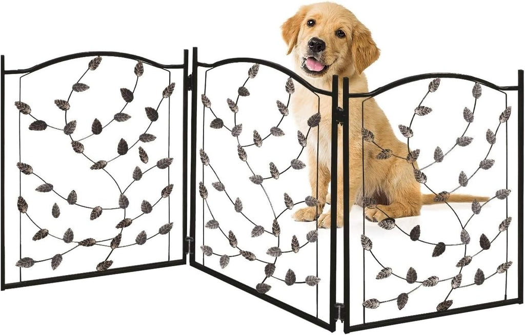 Freestanding Metal Folding Pet Gate M842422
