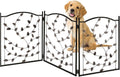 Freestanding Metal Folding Pet Gate M842422