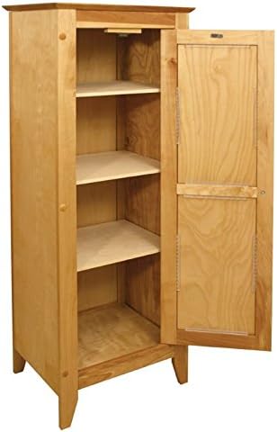 Natural Birch Storage Cabinet D443