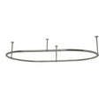 Oval Clawfoot Tub Shower Enclosure 30 x 60 inch H769111