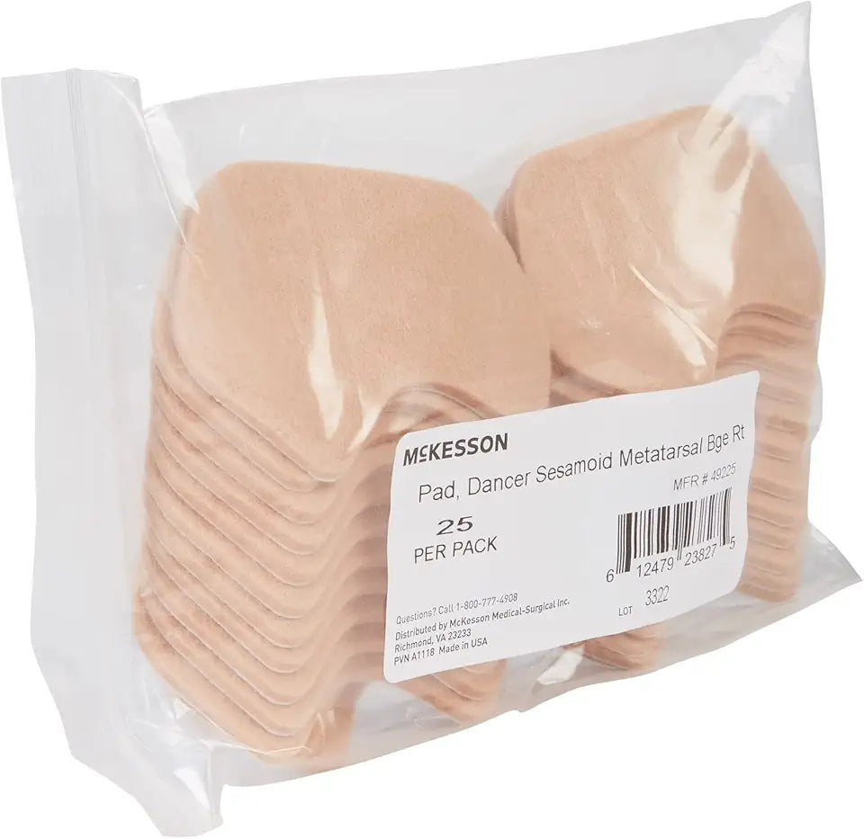 Adhesive Pad for Right Foot, 25 Count Z2636