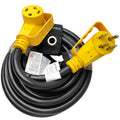 4-Prong NEMA 14-30 Extension Cord, 30A 125V/250V 7500W 25FT D26446