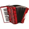Red 48-BASS Accordion I79286