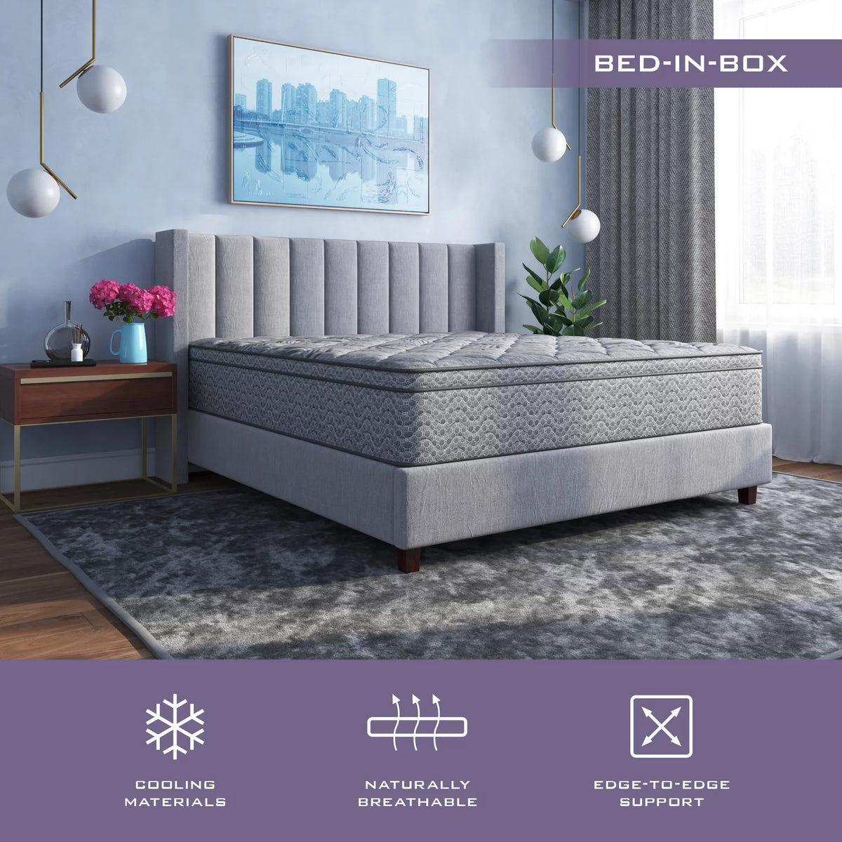Queen Size Memory Foam Mattress H705747