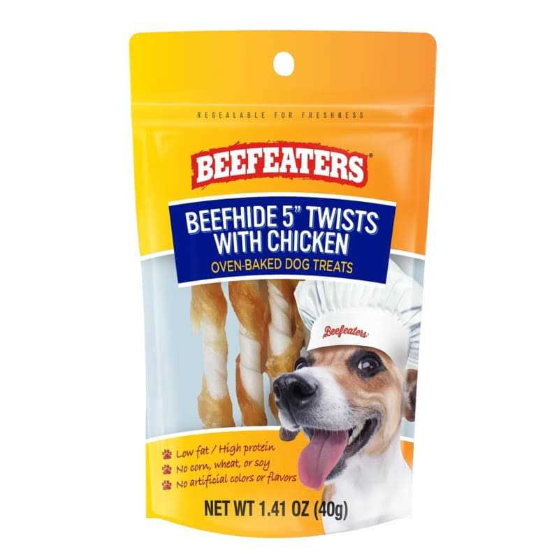 Oven Baked Beefhide Chicken Twists Dog I26478