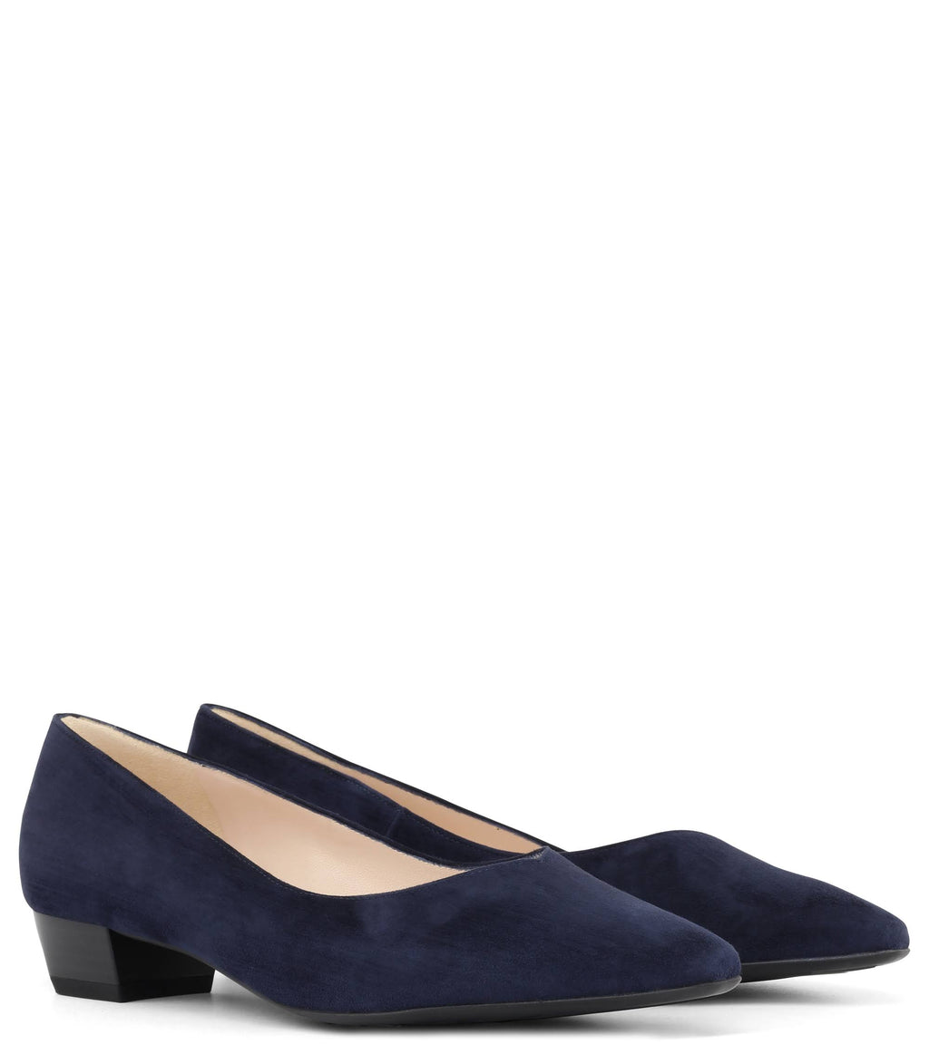 Blue Heel Pumps D5207