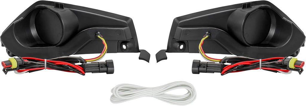 Fog Lights Cover with Daytime Running Light 2PCS V13626