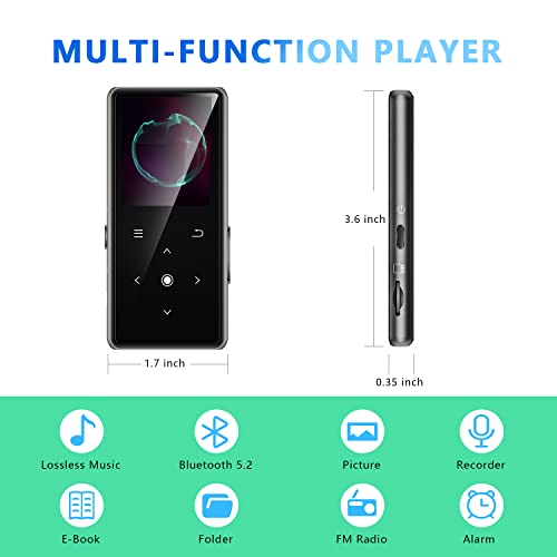 64GB Bluetooth MP3 Player with FM Radio A732857