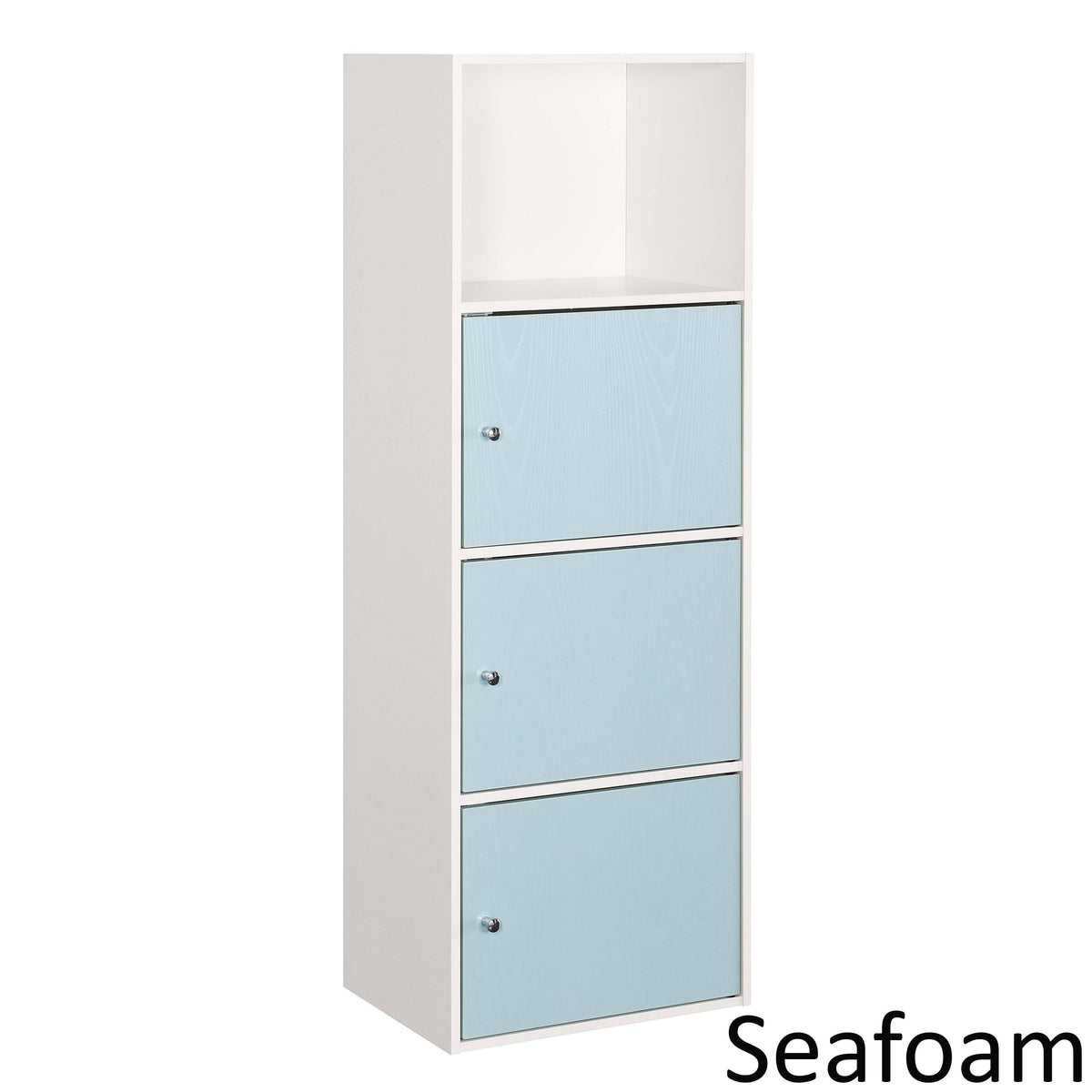 White 3-Door Cabinet H209061