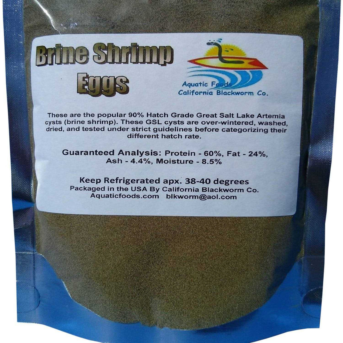 Brine Shrimp Eggs 90% Hatch Z301823