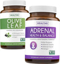 Olive Leaf Extract & Adrenal Support 240 Capsules B875681