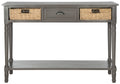 Wicker Console Table with Storage U54950