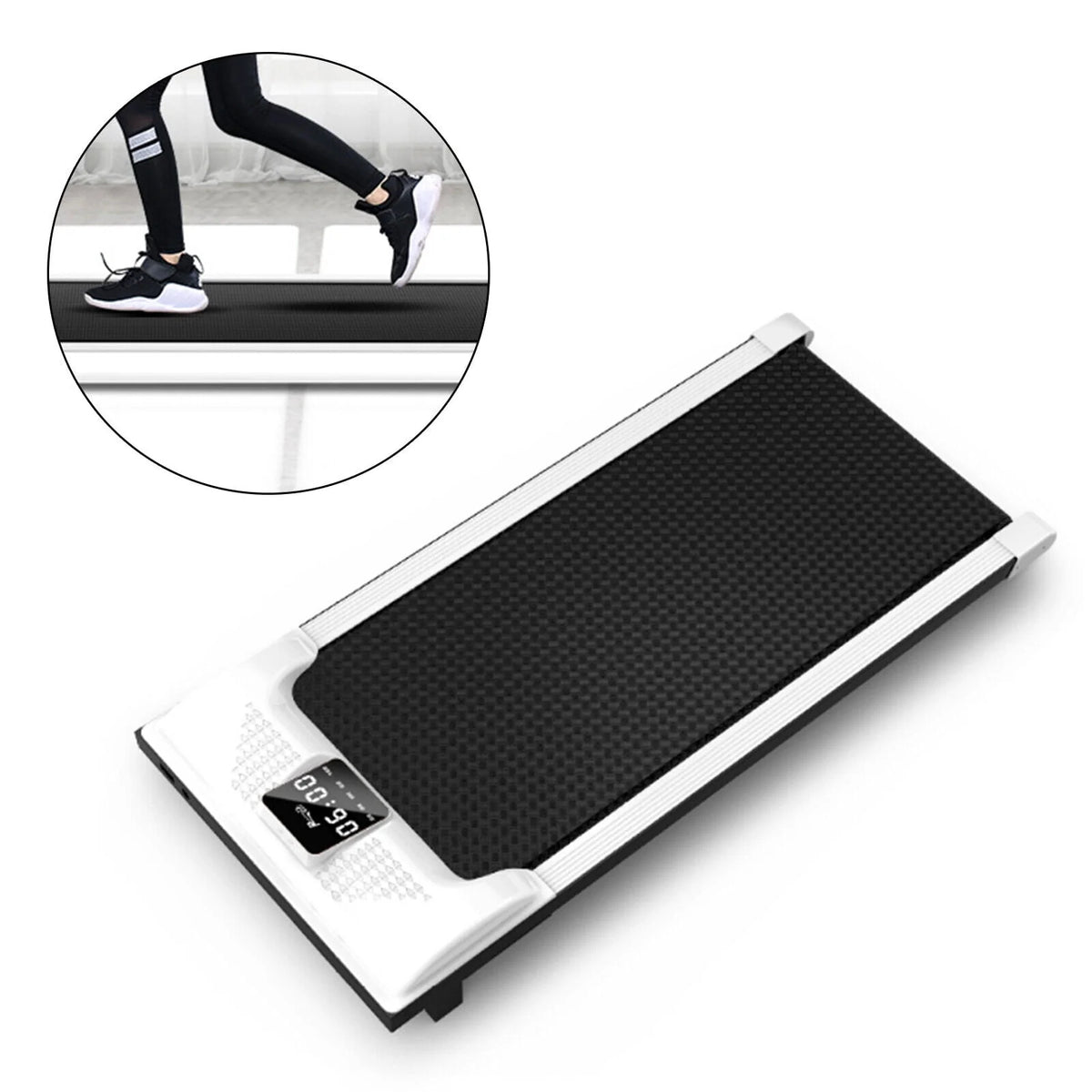 220lbs Portable Electric Walking Pad with LED Display U4690