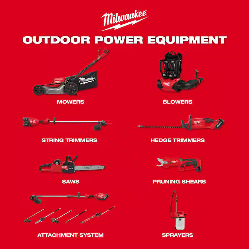 18V Lithium-Ion Brushless Cordless String Trimmer and Hedge Trimmer Combo Kit N79356