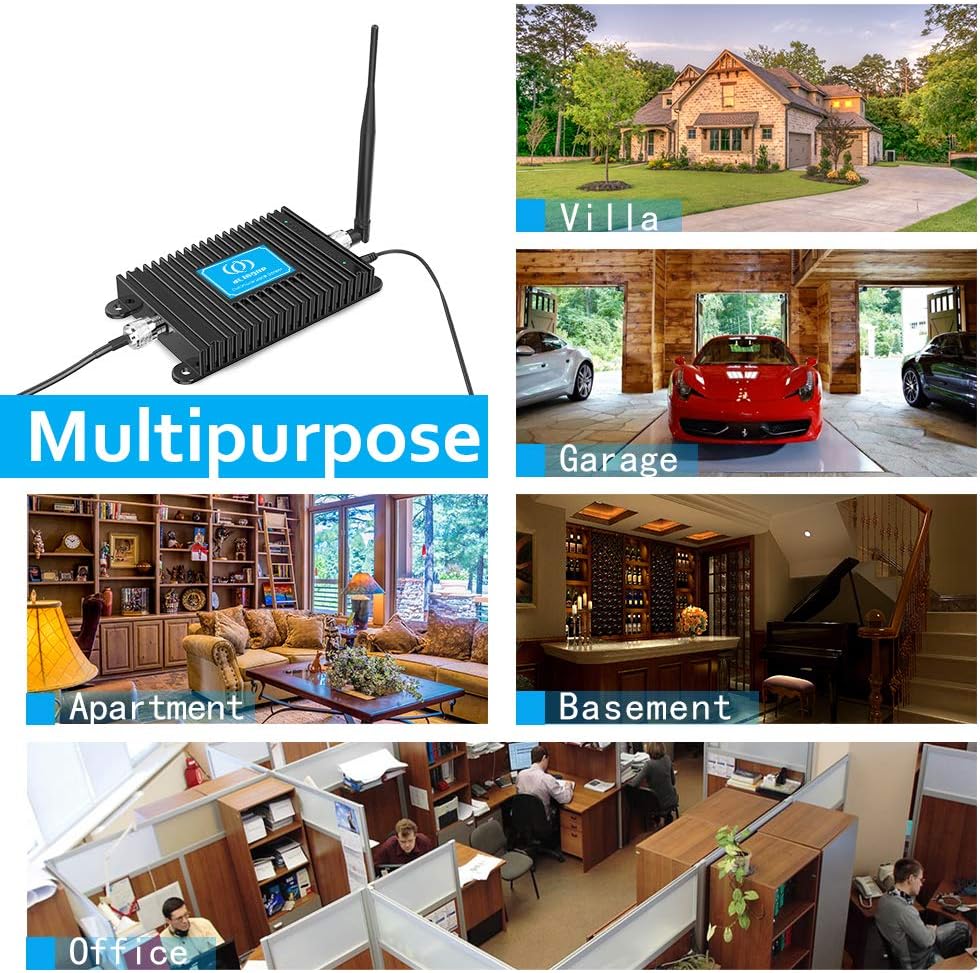 5G/4G Cell Phone Signal Booster with Antenna Kits I3838