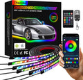 6 Pcs 300 LEDs Car Underglow Light Kit Q420