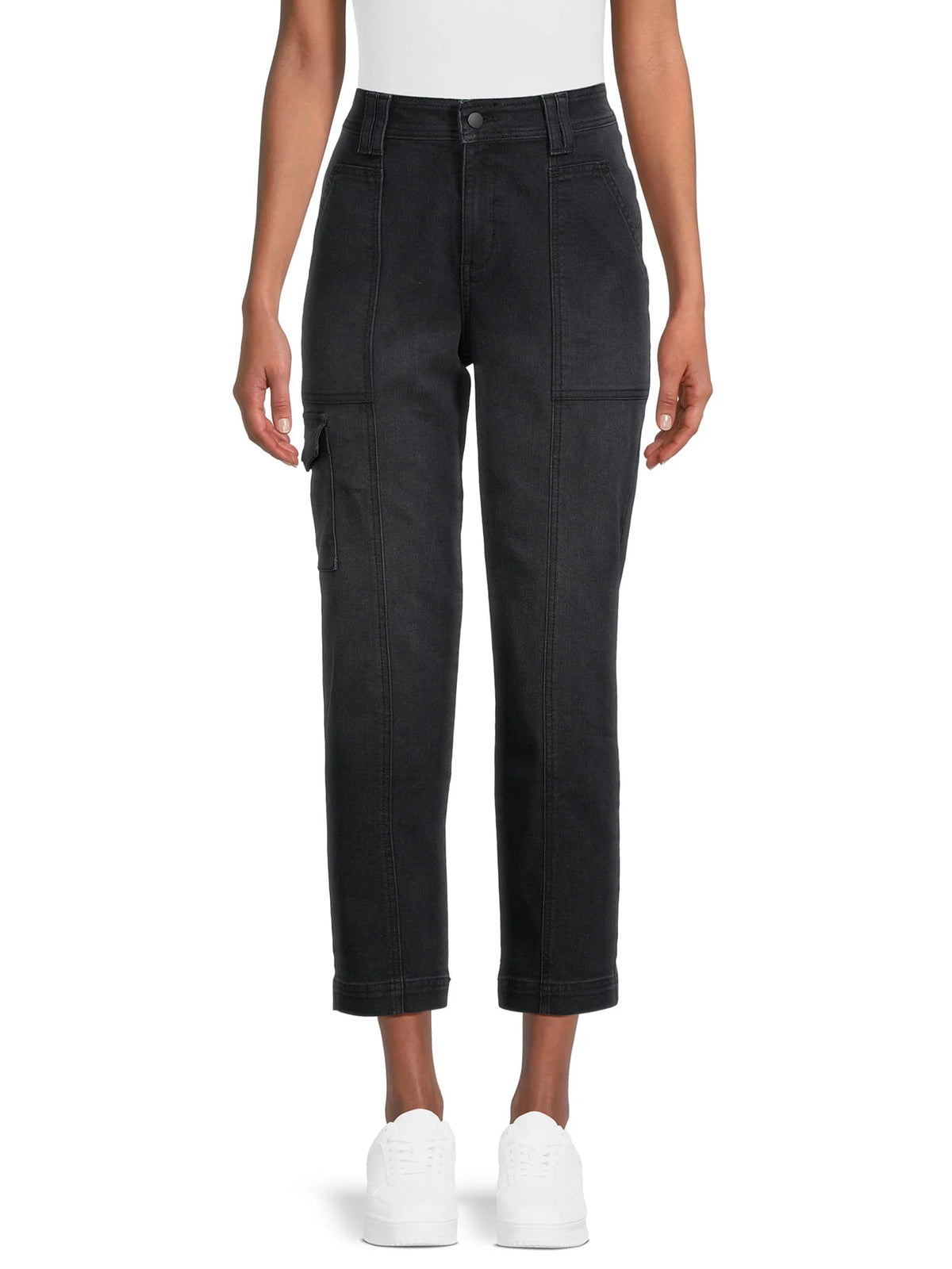 Mid Rise Straight Utility Pants 27 Inseam S999