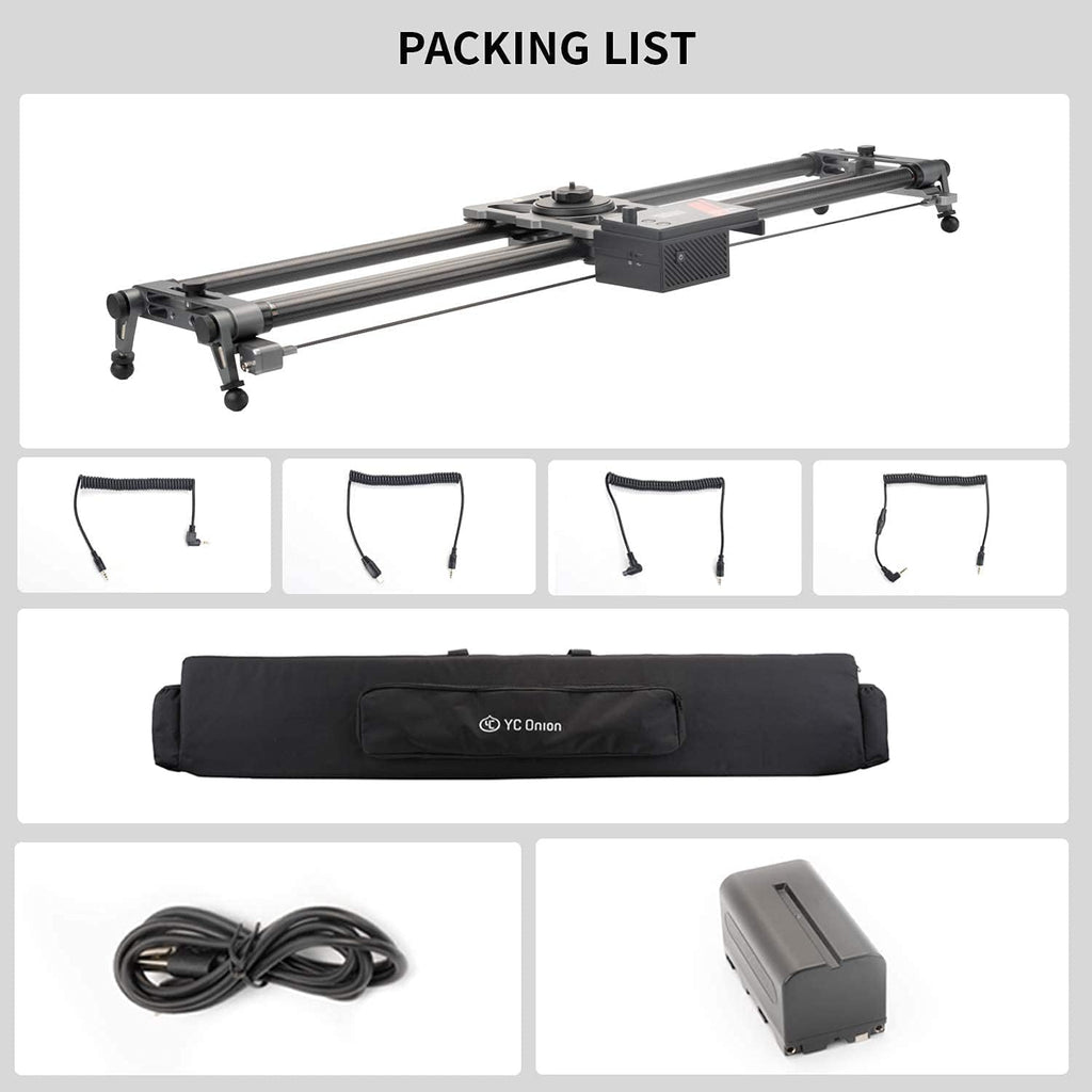 Motorized Camera Slider 60cm Carbon Fiber with APP Control M741