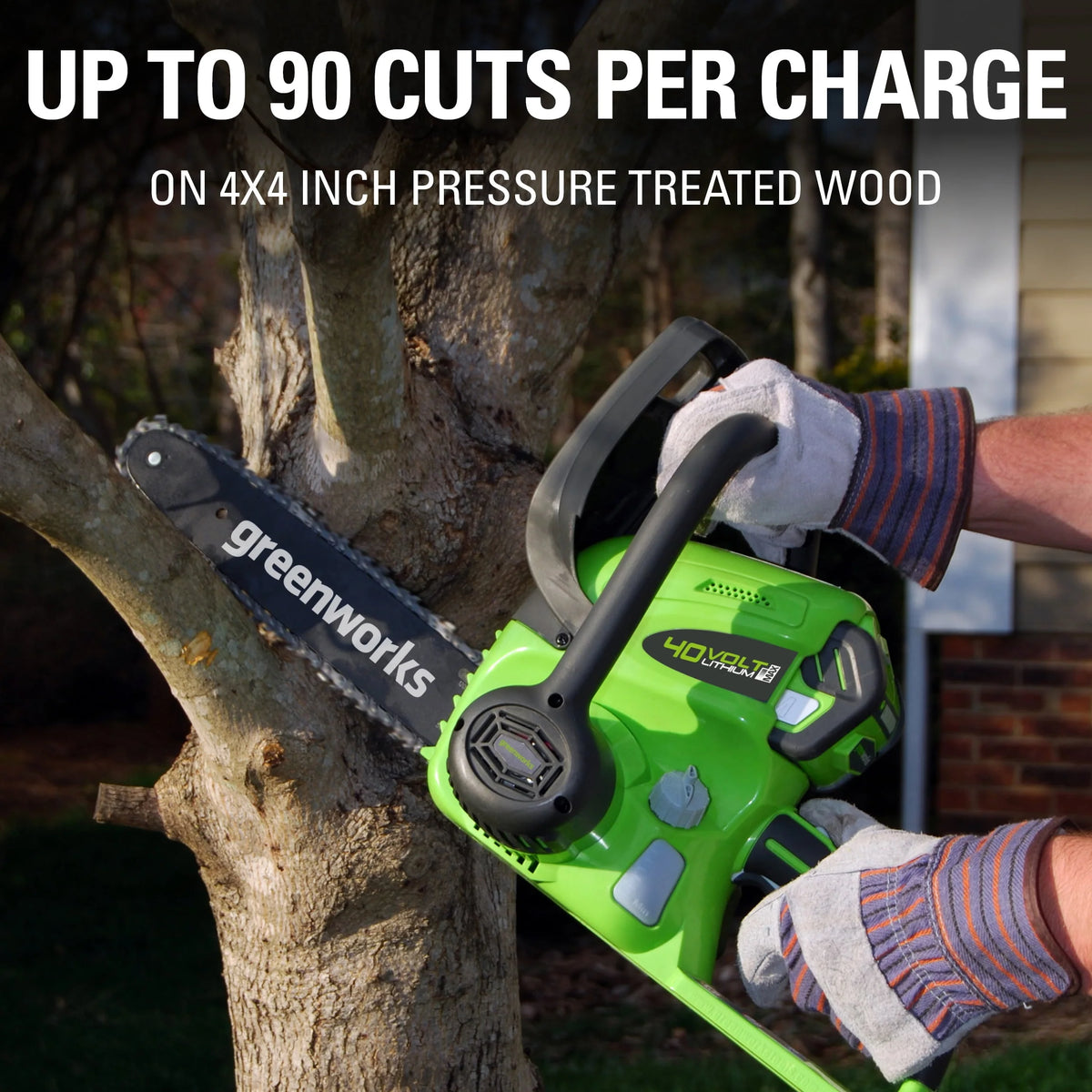 40 V Battery Powered Chainsaw W1566