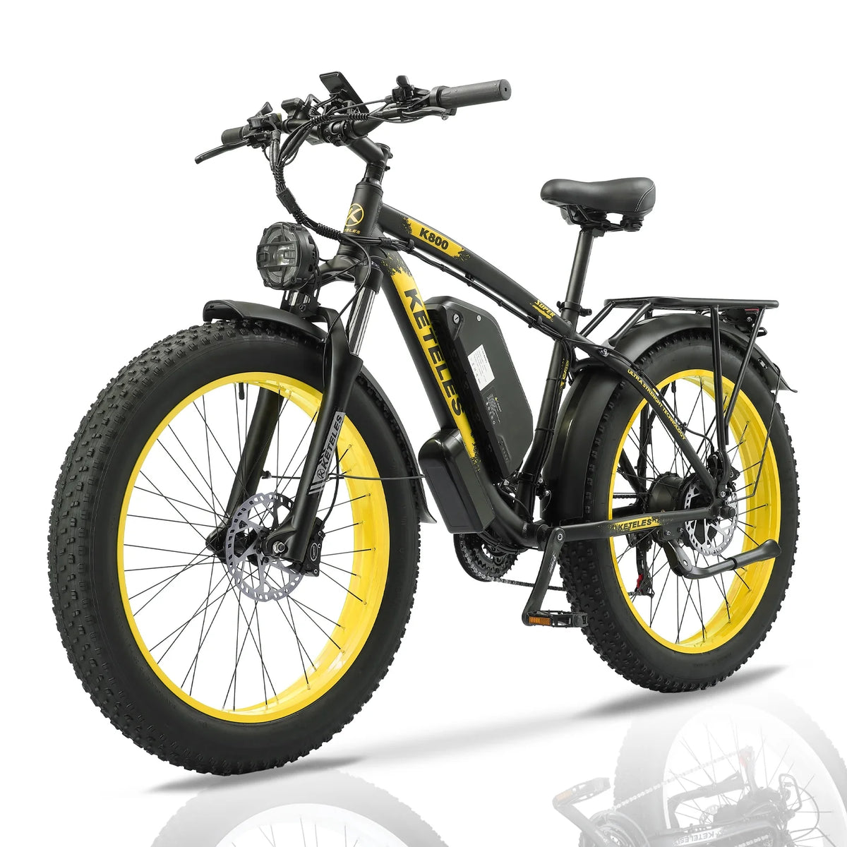 1000W 26 Fat Tire Electric Bike K401