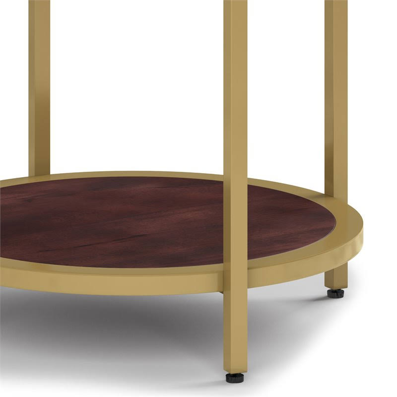 18x22 Metal Round Accent Side Table B95517