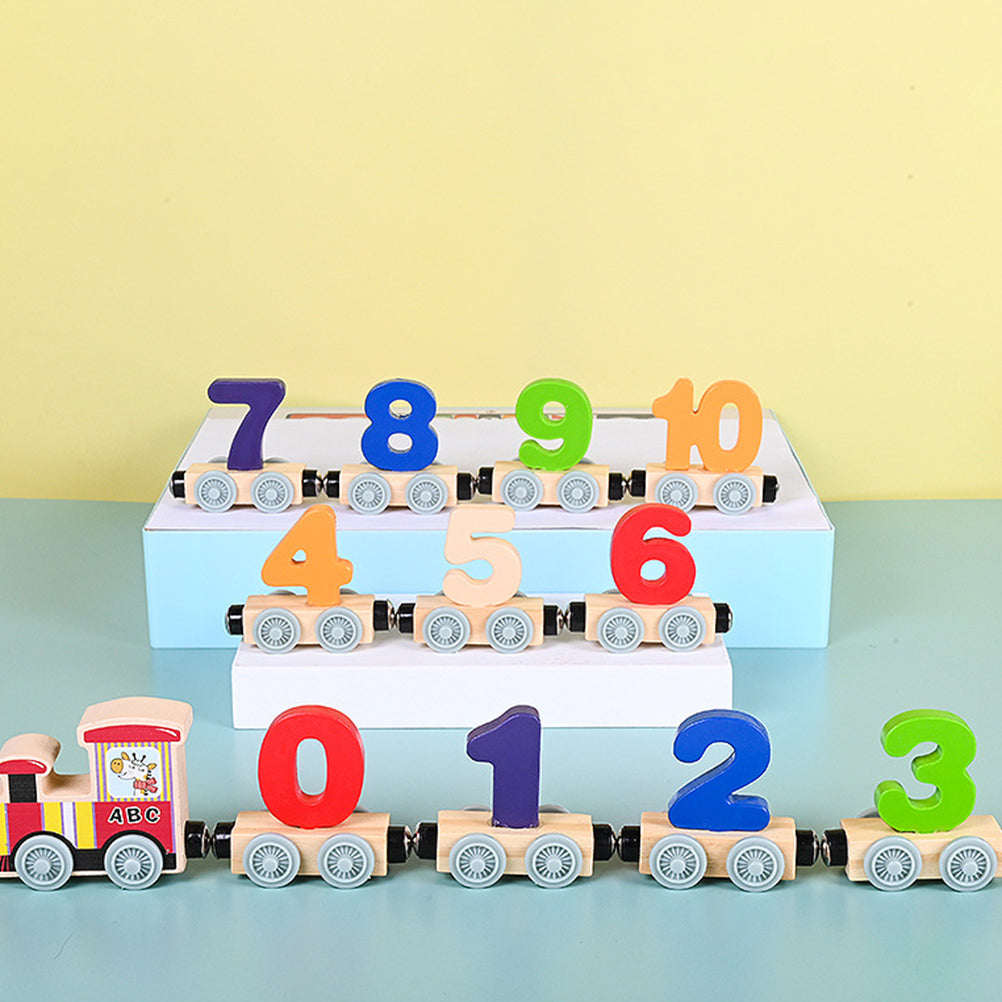 Wood Train Magnetic Toddler Toy Y47777
