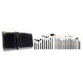 33 Pc Makeup Brush and Pouch Set D6084