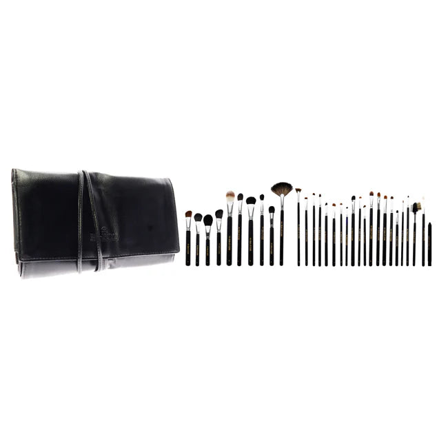 33 Pc Makeup Brush and Pouch Set D6084