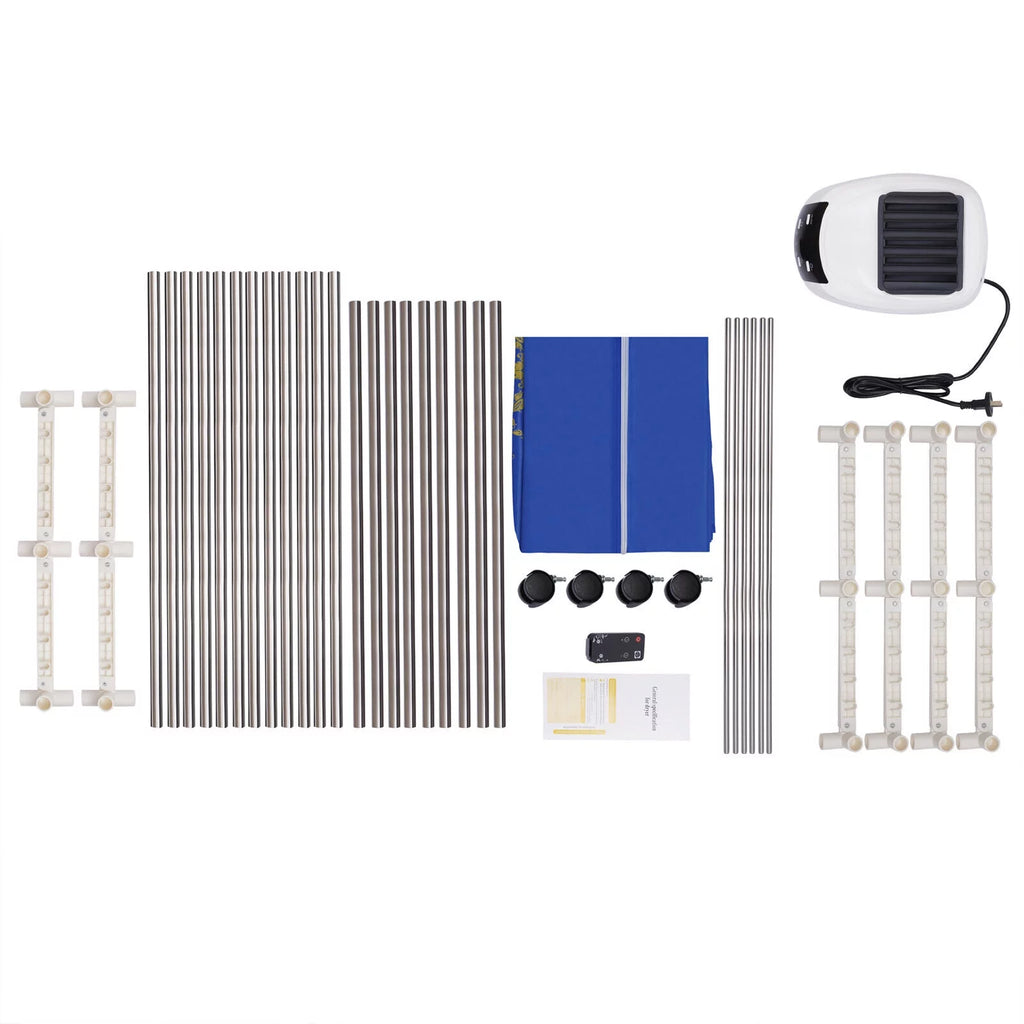 Portable Folding Clothes Dryer with Wheels J389