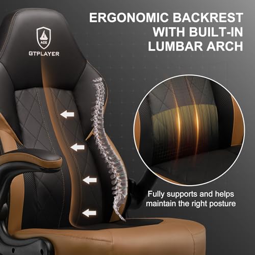 Ergonomic Gaming Chair with Lumbar Support U513124