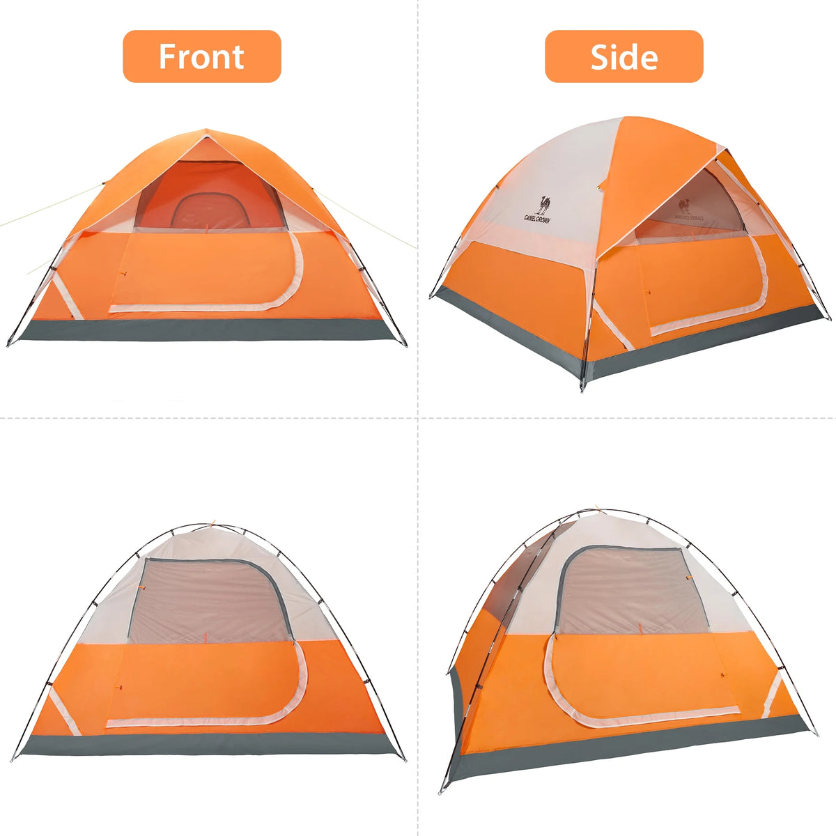 3-4 Person Waterproof Lightweight Dome Camping Tent with Carry Bag Z5302